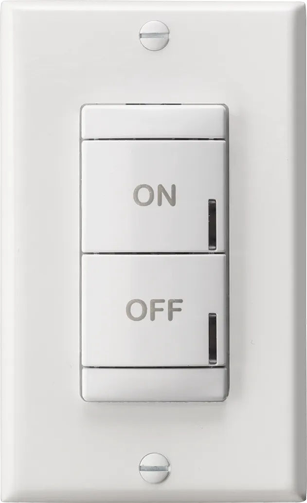 Acuity Brands nLight 3 Buttons Digital Wall Switch, Sensor Switch nLight Control System, 15 to 24V DC, NPODMDXWH