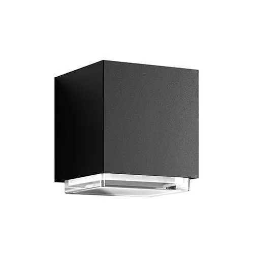 Kuzco Lighting EW35205-BK Sunset LED 5 Inch 11W Wall Sconce Light Black Finish