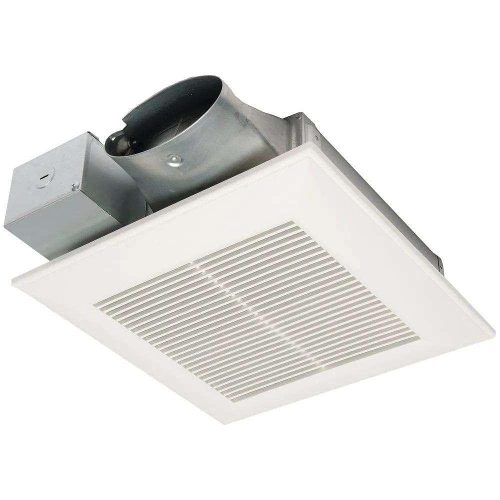 Panasonic Fan -FV-0510VSC1 WhisperValue DC 50-80-100 CFM Pick-A-Flow Ceiling Ventilation Fan w/Condensation Sensor Energy Star Rated