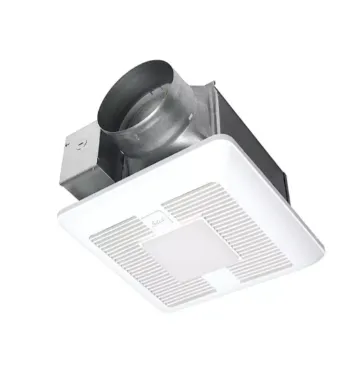 Panasonic FV-1115VKL2 WhisperGreen Select® Fan with Light, 110-130-150 CFM