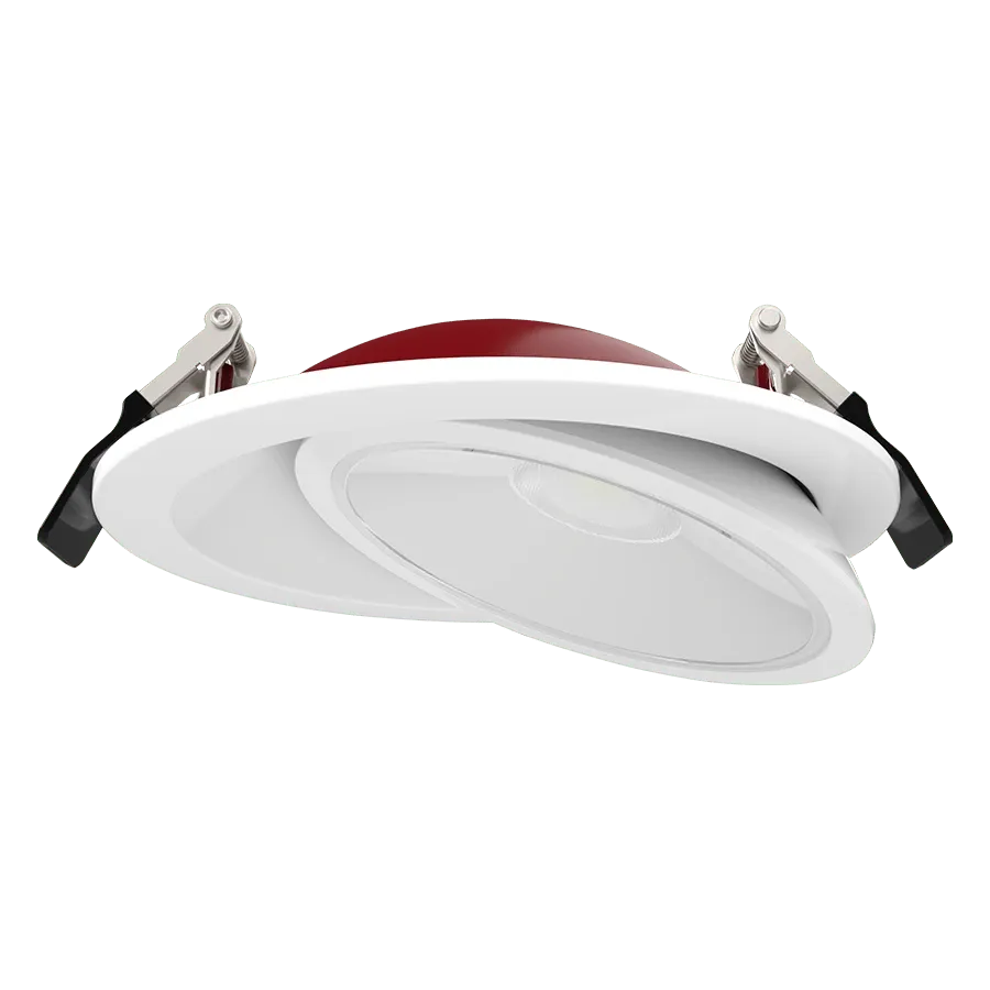 RAB FGIMBAL6 14W LED 6" Downlight Gimbal Selectable CCT Fire Resistant