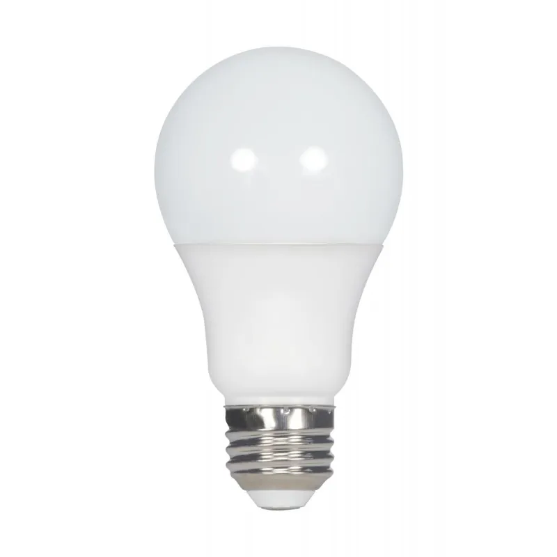 Satco S28560 10W A19 Non-Dimmable LED Bulb, 2700K, 4-Packs