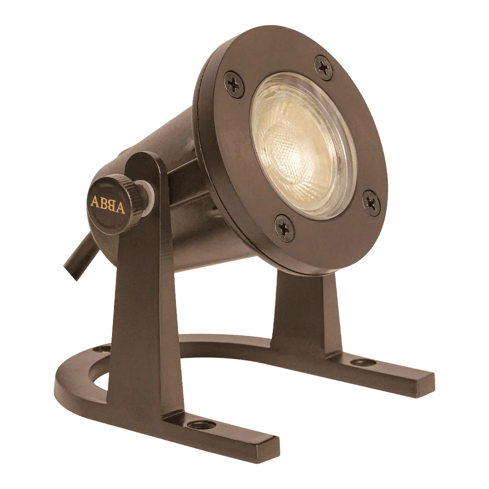 ULB01 12V Low Voltage Underwater Brass LED Fountain Pond Lighting