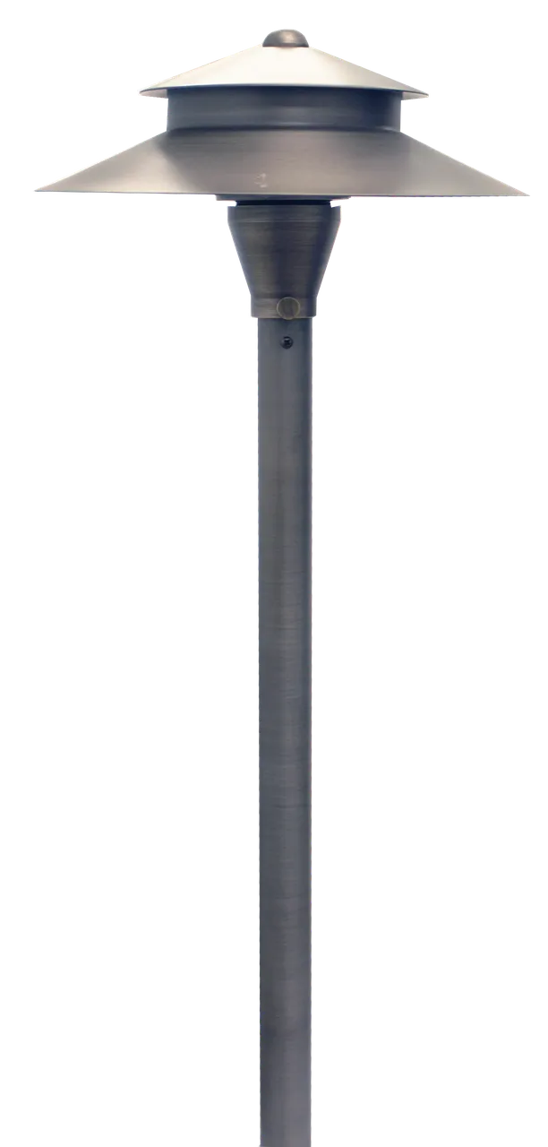 Westgate Lighting  Area Light, Solid Brass, Integrated Led Ac/Dc 3W Ww, 3Ft Lead, Aged Nickel  LA-111-AN