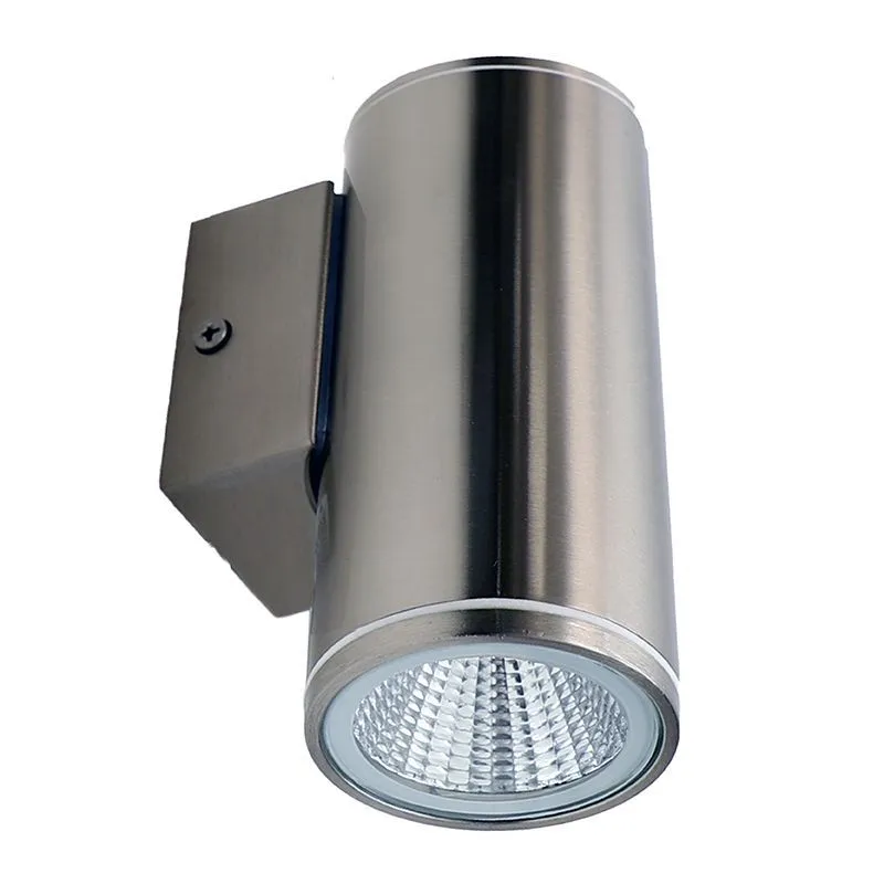 Westgate WMC2-12V - 12V 12-Inch LED Wall Cylinder Light 5W 500LM 12V Brushed Nickel, WMC2-12V-DL-MCT-BN